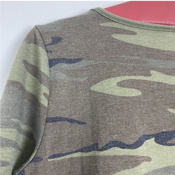 Z Supply Long Sleeve Camo Dress Camouflage Size Small - Picture 14 of 16